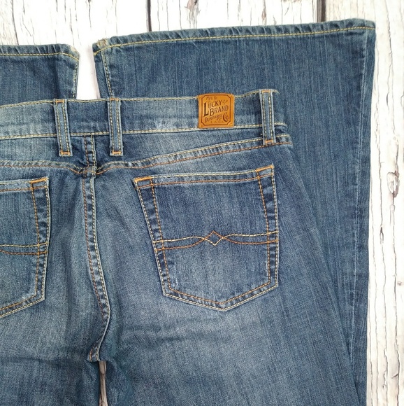 🍀Lucky Brand by G. Montesano Maggie Bell Jeans 8 - Picture 8 of 8